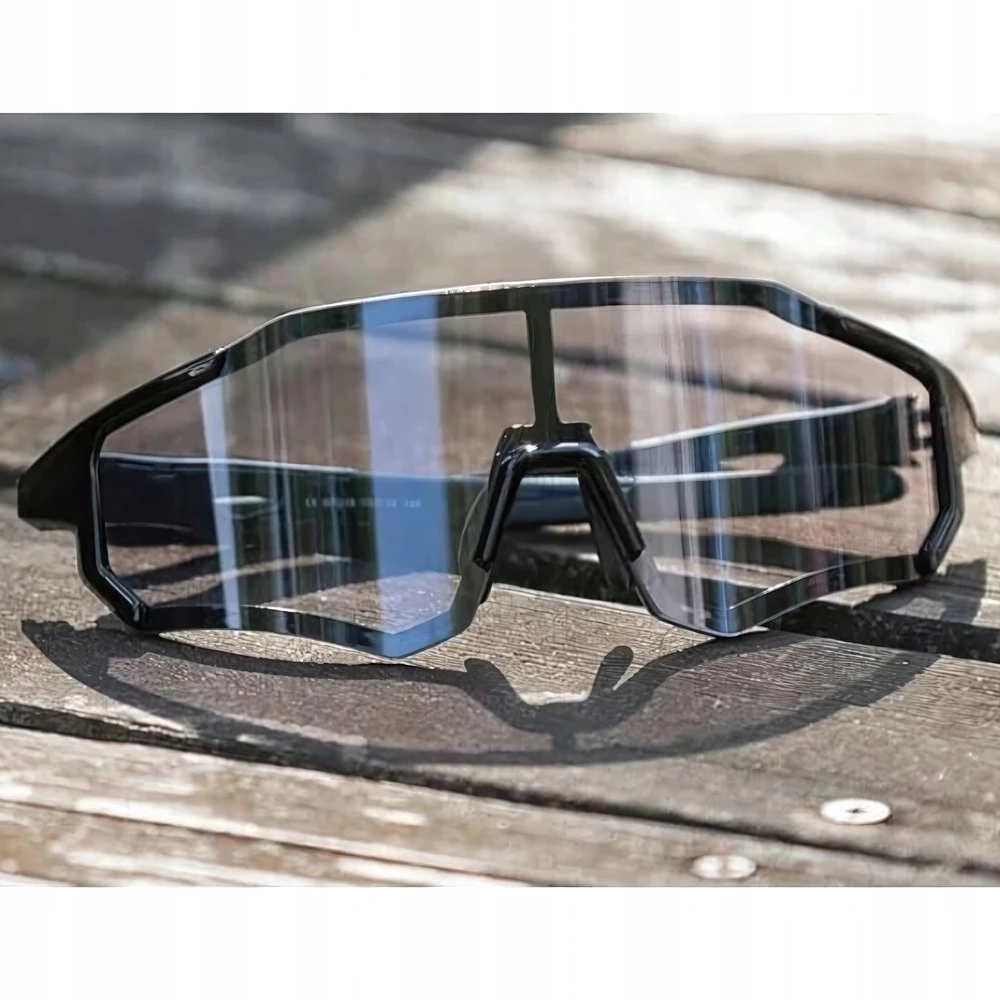 Rockbros 10181 photochromic UV400 dviratininko akiniai – juodos spalvos