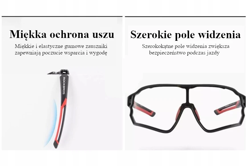 Rockbros Fotochrominiai Dviračių Akiniai 10137