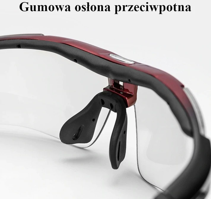 Rockbros fotochrominiai dviračių sportiniai akiniai Uv400