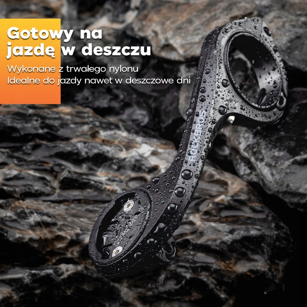 Rockbros Ilginamas Laikiklis Dviratis: Spidometras, Kamera, Lempa