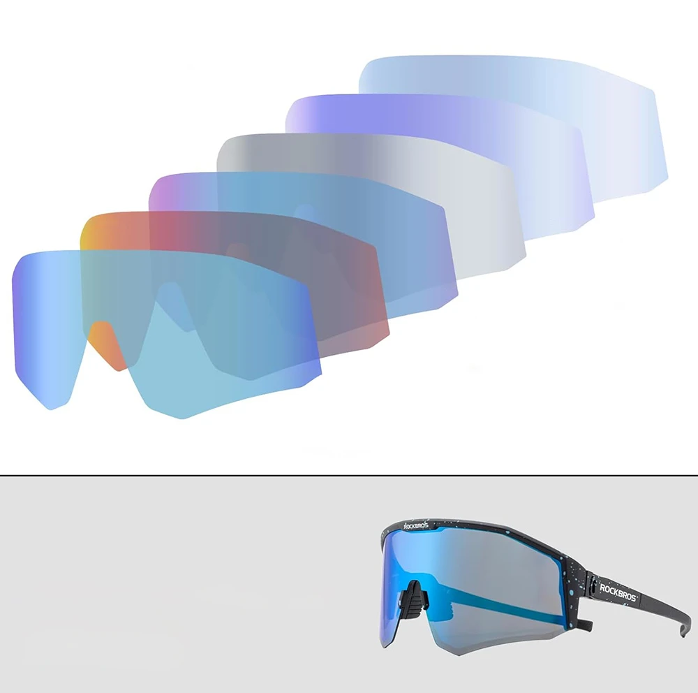 Rockbros Polarizuoti dviračių akiniai su Uv400 filtru