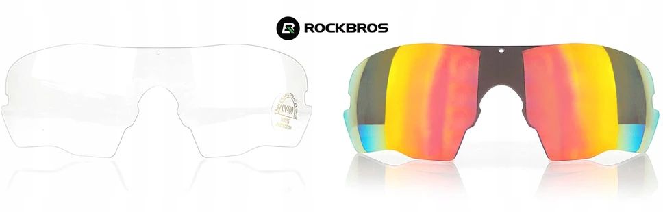 Rockbros Polarizuoti sportiniai akiniai su keičiamais lęšiais