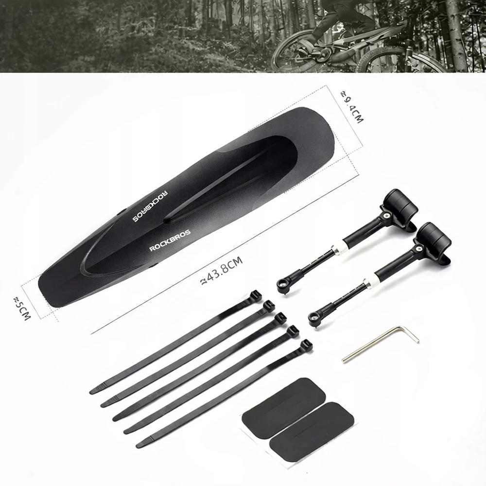 Rockbros PRIEKINIS DVIRAČIO SPARAS REGULIUOJAMAS MTB TREKKING 26-29 Dviračiui