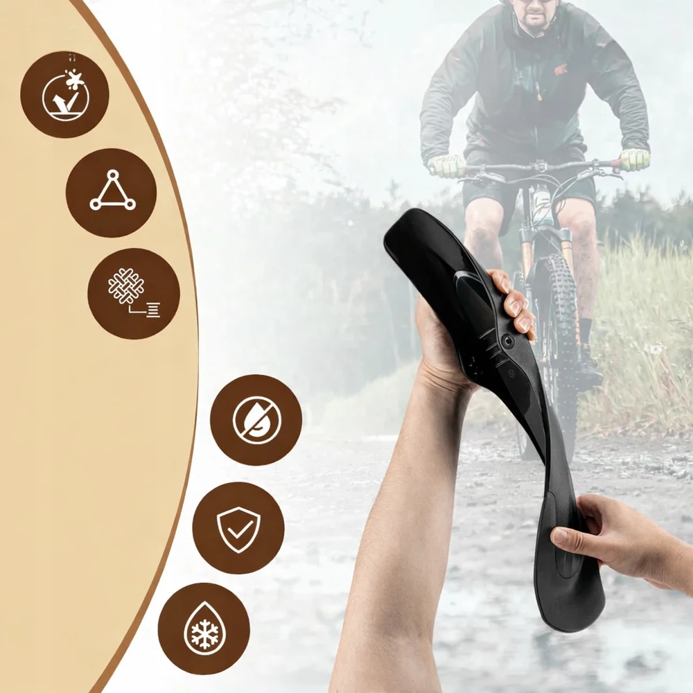 Rockbros PRIEKINIS DVIRAČIO SPARAS REGULIUOJAMAS MTB TREKKING 26-29 Dviračiui
