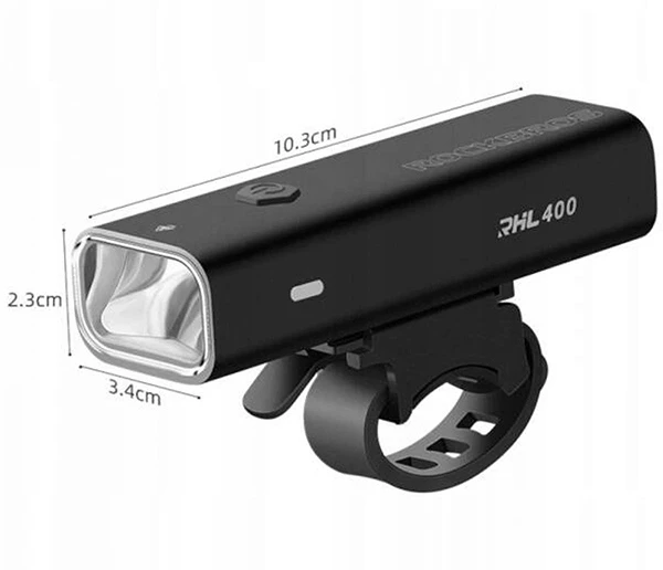 Rockbros Rinkinys LAMPEK ROWEROWYCH DO ROWERU PRZÓD I TYŁ USB LAMPKI ROWEROWE KOMPLET