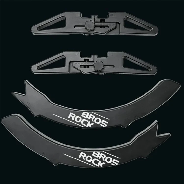 Rockbros SERVISAS DVIRAČIO STOVAS, Juodas, REGULIUOJAMAS, 3-8 cm, STABILI ABS