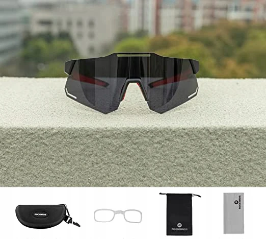 Rockbros Sp247bk fotochrominiai sportiniai akiniai