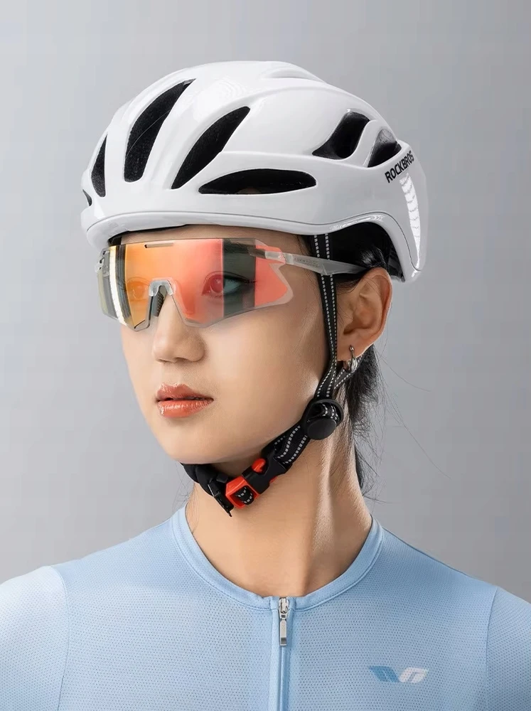 Rockbros Sp318 Fotochrominiai Sportiniai Dviračių Akiniai Uv400 Kat. 1-3 Su Korekciniu Įdėklu