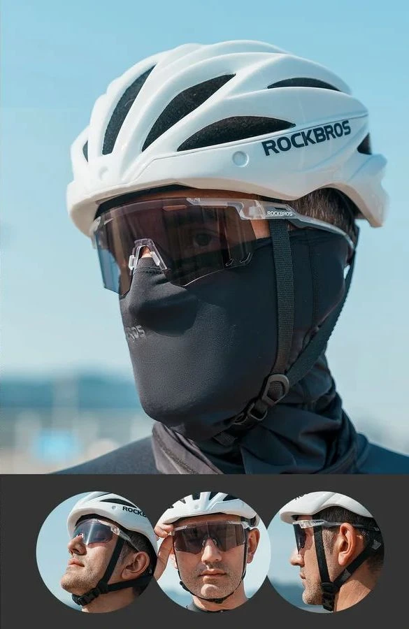 Rockbros Sp323 fotochrominiai dviračių akiniai su apsauga nuo rasojimo