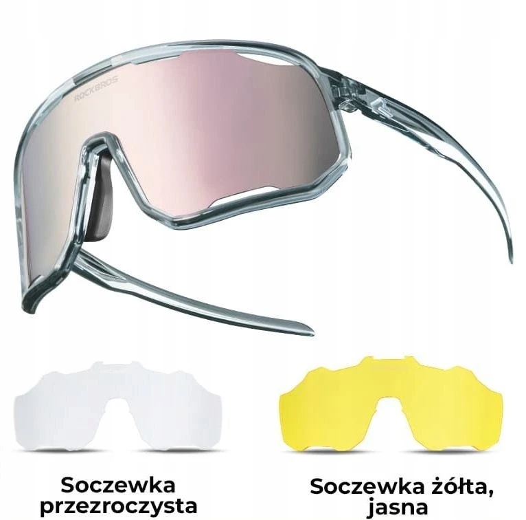 Rockbros 14210010004 poliarizuoti sportiniai akiniai