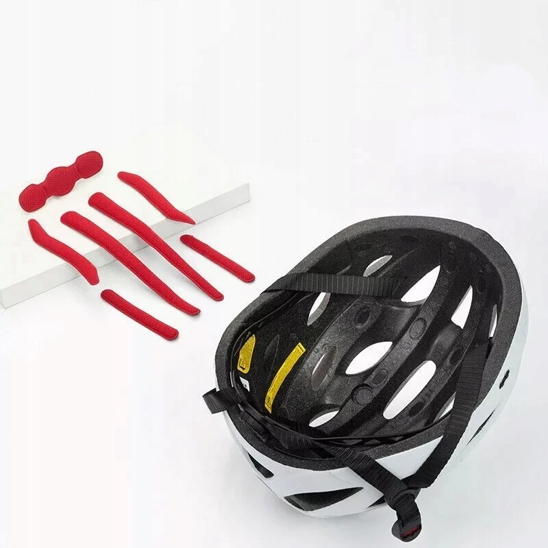 Rockbros Tt-16 dviračio šalmas, baltas, 58-65cm, su nuimamu vizieriu