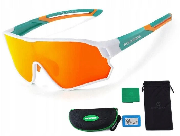 Rockbros Vaikų poliarizuoti dviračių akiniai Uv400, 8-14 metų