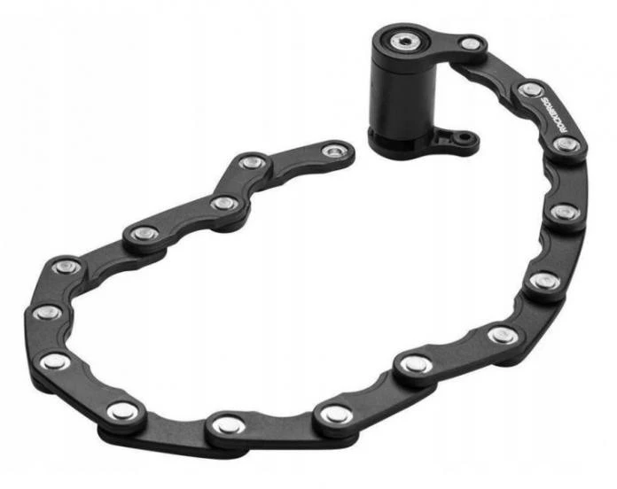 Rockbros Wd795 sulankstoma dviračio spyna, juoda, grūdintas plienas