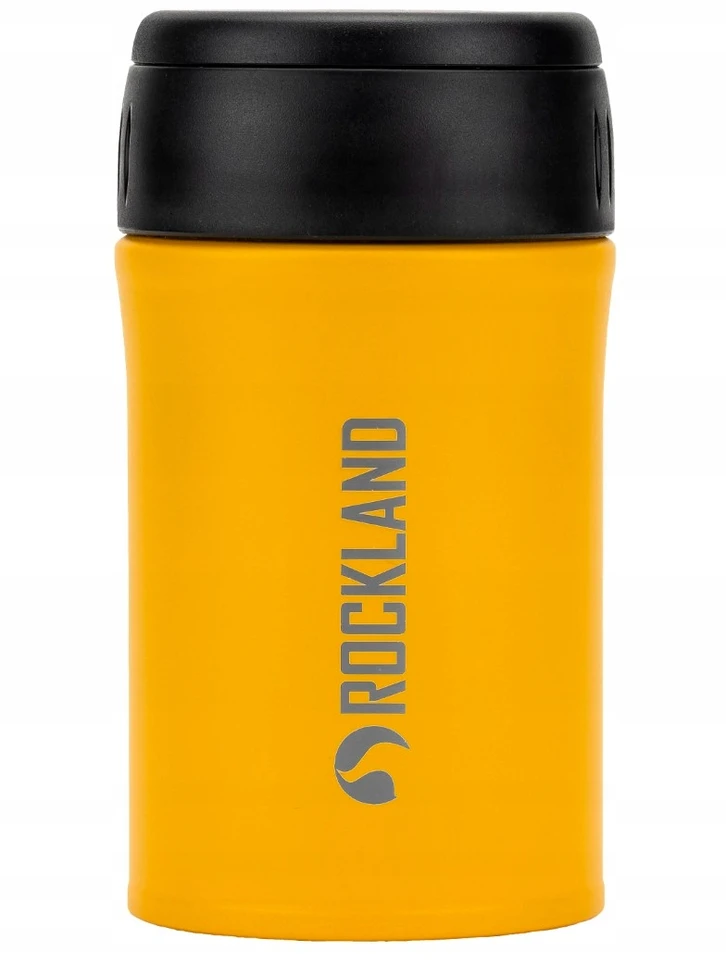 Rockland Meteor 500ml maisto termosas su šaukštu, geltonas