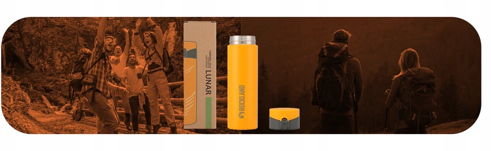 Termosas Rockland Lunar yellow 0,5L
