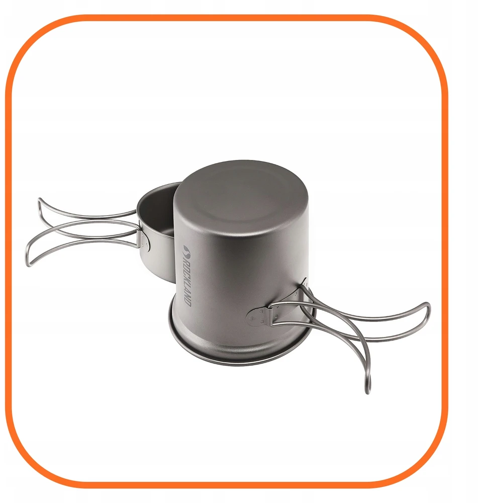 Rockland Travel Pro Titanium 0.75L+0.3L puodų komplektas