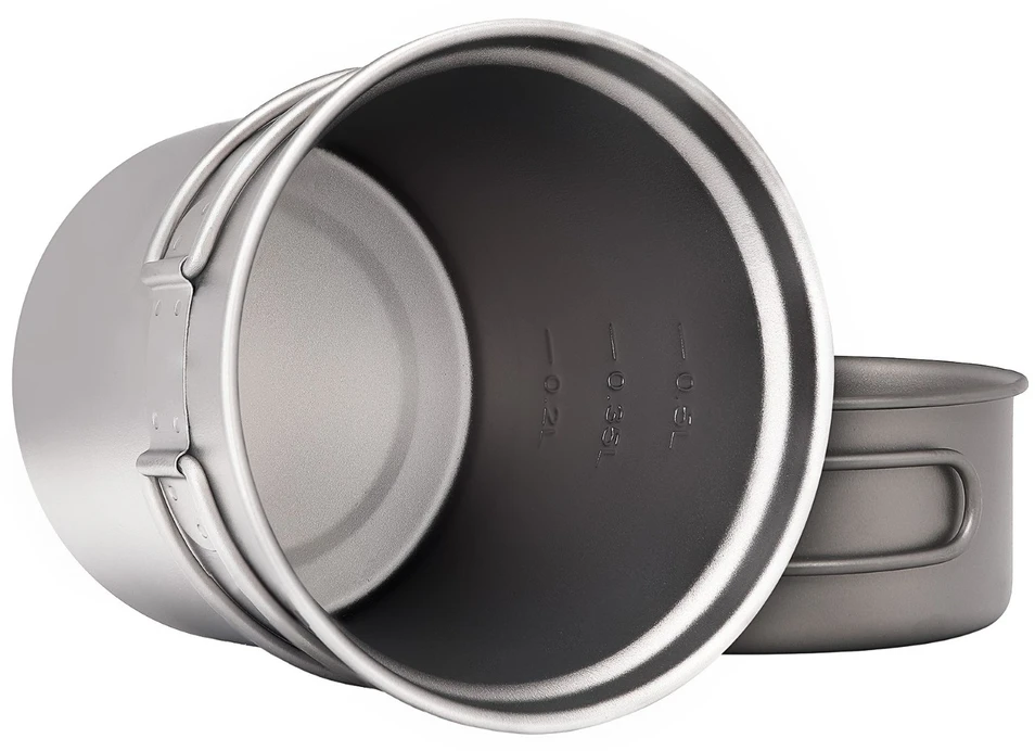 Rockland Travel Pro Titanium 0.75L+0.3L puodų komplektas