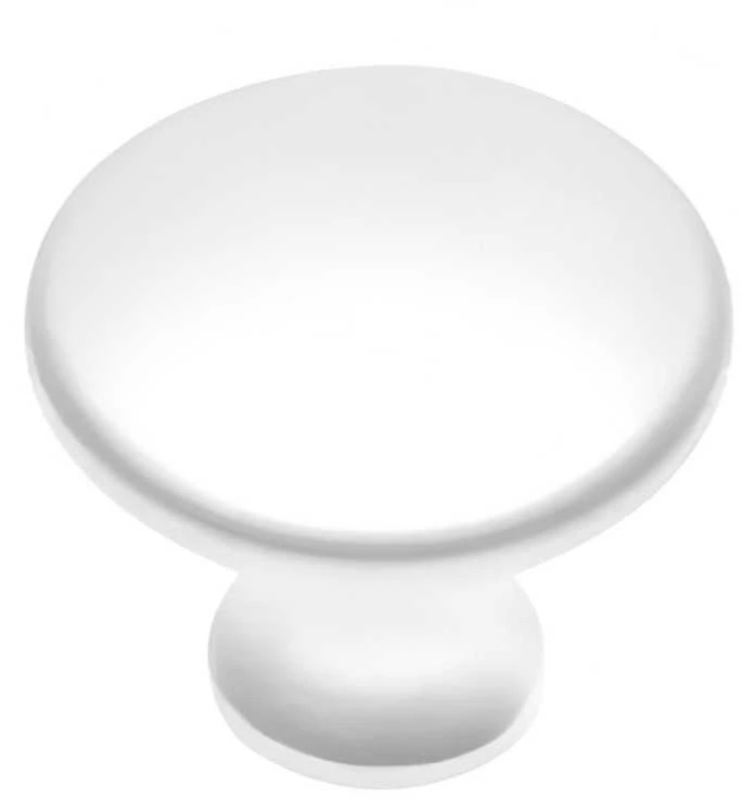 GTV Zamak knob UDINE mat baltas