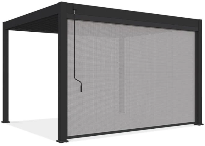Roletas pavėsinėms Pergola ELEGANCE/DELUXE/FUSION 4 m, Anthracite