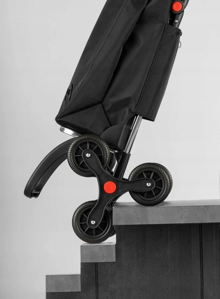 Rolser I-max Tweed 6l vežimėlis su 6 ratais, laiptams, 43l, tamsiai mėlynas