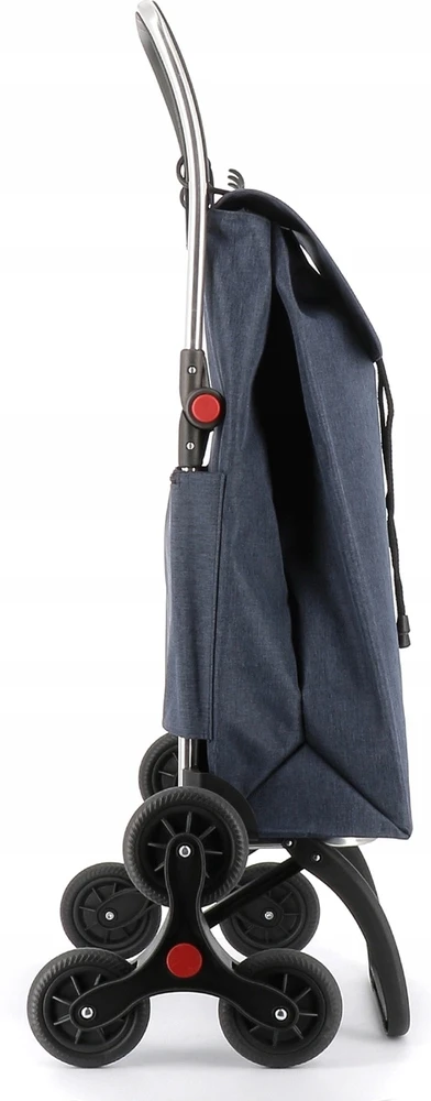 Rolser I-max Tweed 6l vežimėlis su 6 ratais, laiptams, 43l, tamsiai mėlynas
