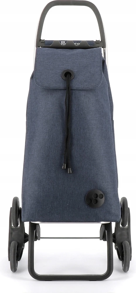 Rolser I-max Tweed 6l vežimėlis su 6 ratais, laiptams, 43l, tamsiai mėlynas