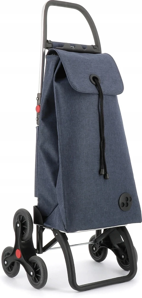 Rolser I-max Tweed 6l vežimėlis su 6 ratais, laiptams, 43l, tamsiai mėlynas