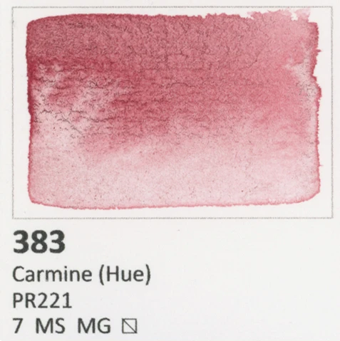 Roman Szmal Aquarius Carmine Hue 383 akvareliniai dažai