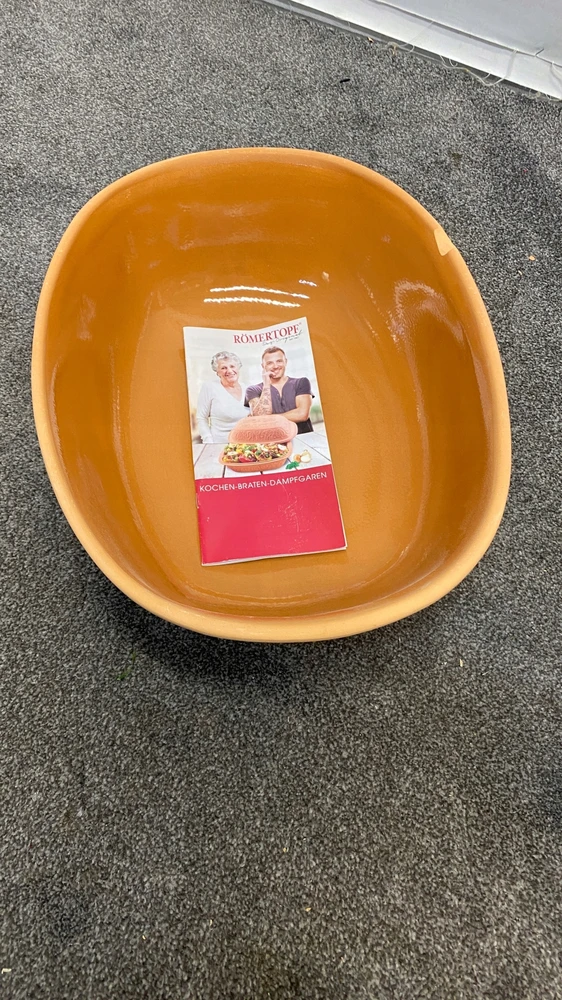 Romėniško molio puodas Romertopf 7L APRAŠYMAS!!!