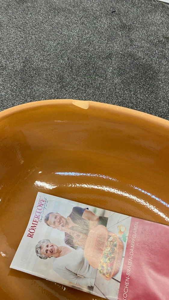 Romėniško molio puodas Romertopf 7L APRAŠYMAS!!!