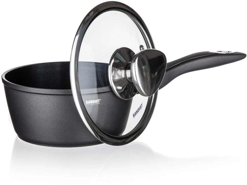 Rondelis Banquet su stikliniu dangčiu 16cm 1.25l, nepridegančia danga