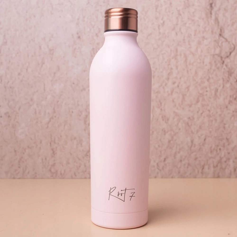 Root7 Termosinė gertuvė 500 ml, nerūdijančio plieno, rožinė