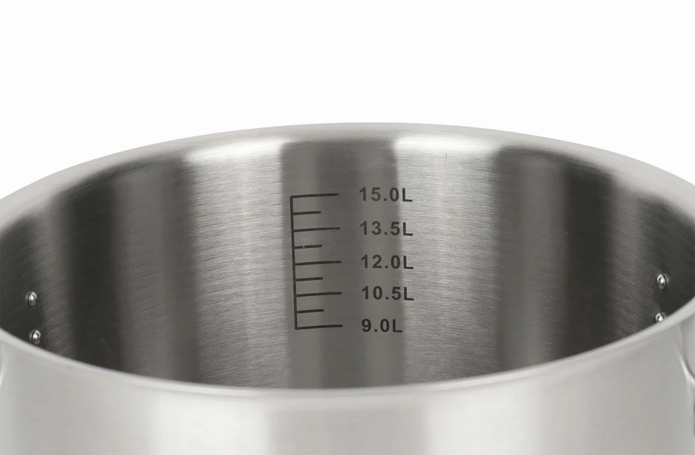 Rossner Austria Gastro nerūdijančio plieno puodas 17L 32x22 ROSSNER T8001