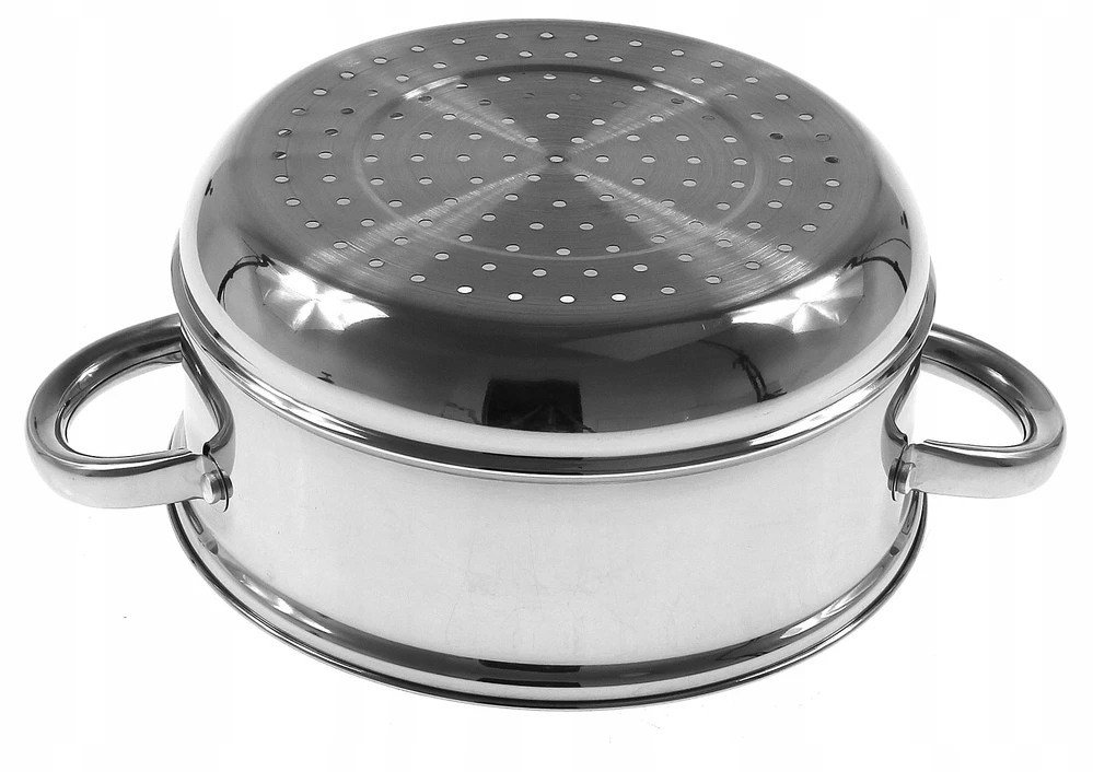 Rossner Puodas 4,5l. GARINTI 5 vnt. 22 cm. INDUKCINĖS Dujos 522