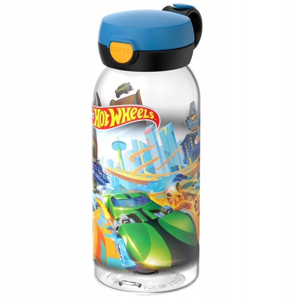Rosti Mepal Gertuvė Mepal Campus Flip Cap Hot Wheels, 600 ml