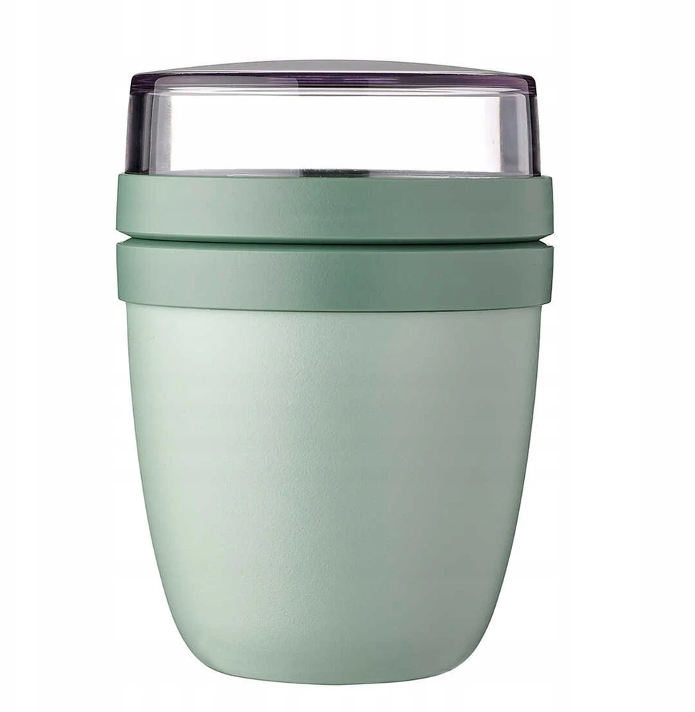 Rosti Mepal Mepal Ellipse Mini 420 ml maisto dėžutė su skyreliais - žalia