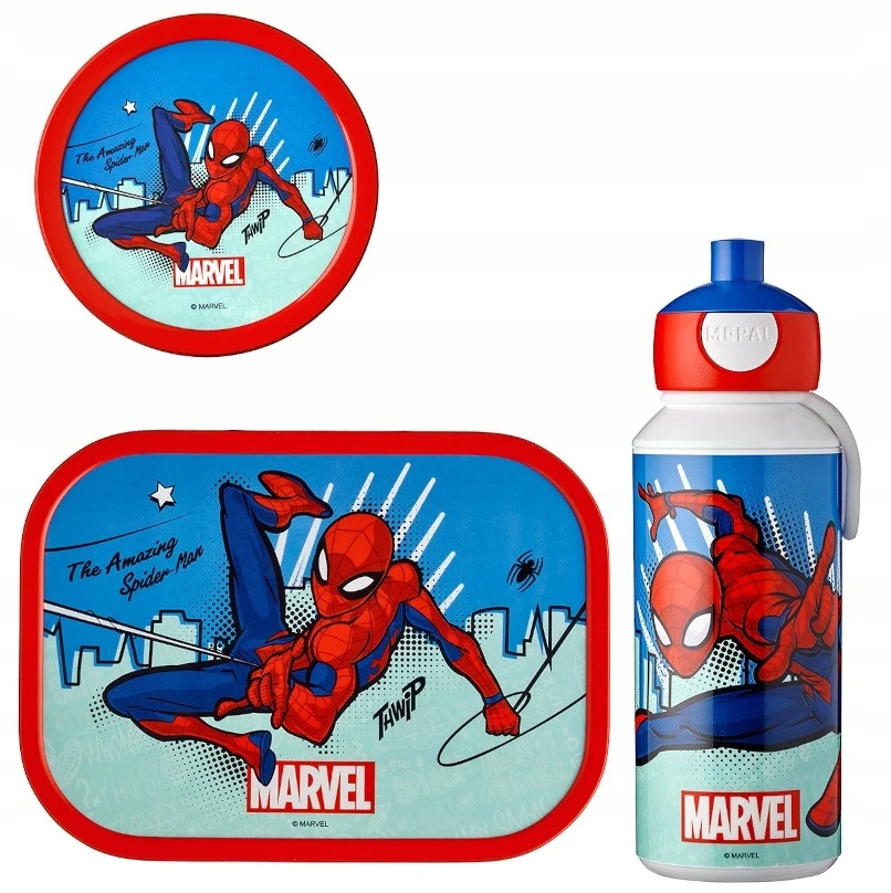 Rosti Mepal Mepal Gertuvės ir dėžučių rinkinys vaikams ‘Žmogus voras’ Spider-Man