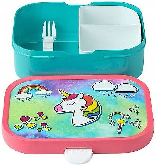 Rosti Mepal Mepal Gertuvės ir dėžučių rinkinys vaikams ‘Vienaragis’ Unicorn