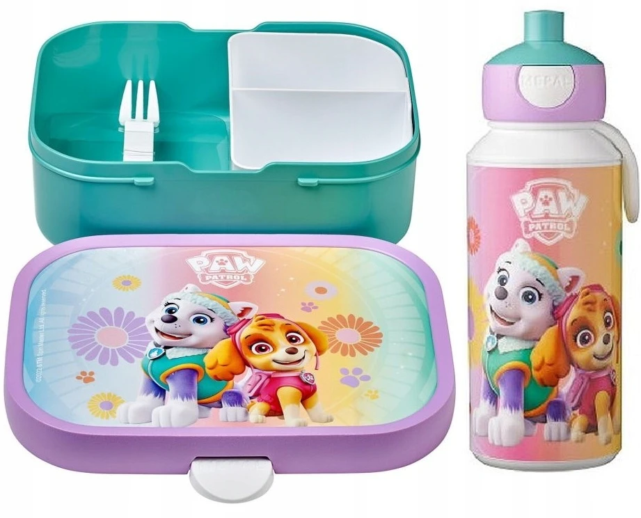 Rosti Mepal Mepal Paw Patrol rinkinys: pietų dėžutė ir gertuvė vaikams