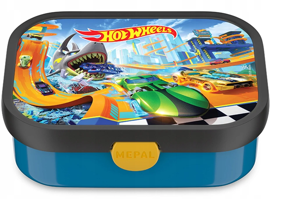 Rosti Mepal Mepal Vaikiška priešpiečių dėžutė 'Hot Wheels'