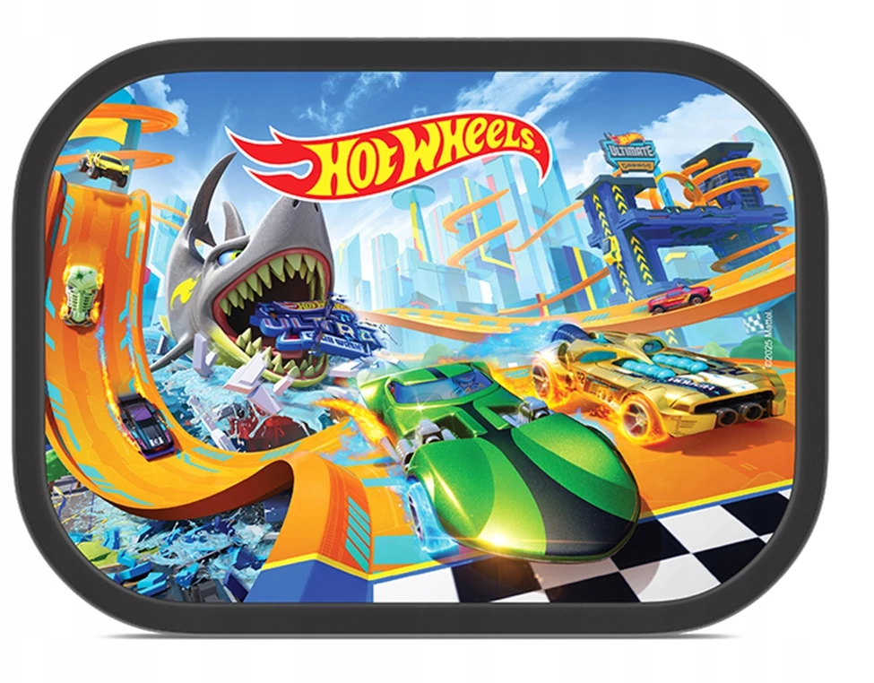 Rosti Mepal Mepal Vaikiška priešpiečių dėžutė 'Hot Wheels'