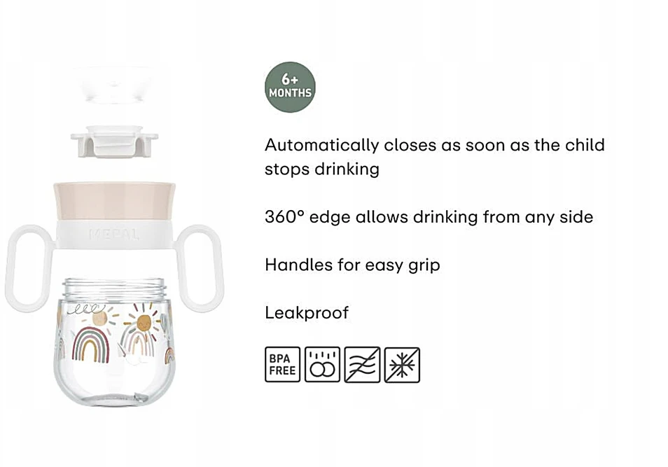 Rosti Mepal Mepal Mokomasis puodelis ’Forest Friends’ - 200 ml