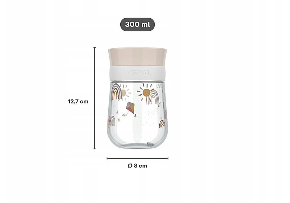 Rosti Mepal Mepal Mokomasis puodelis ’Forest Friends’ - 300 ml