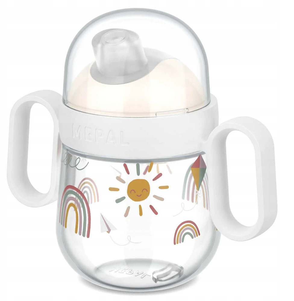 Rosti Mepal MEPAL VAIKŲ SIDABRINIS PUODULIS MIO SUNSHINE & RAINBOW 200 ML 108017065245