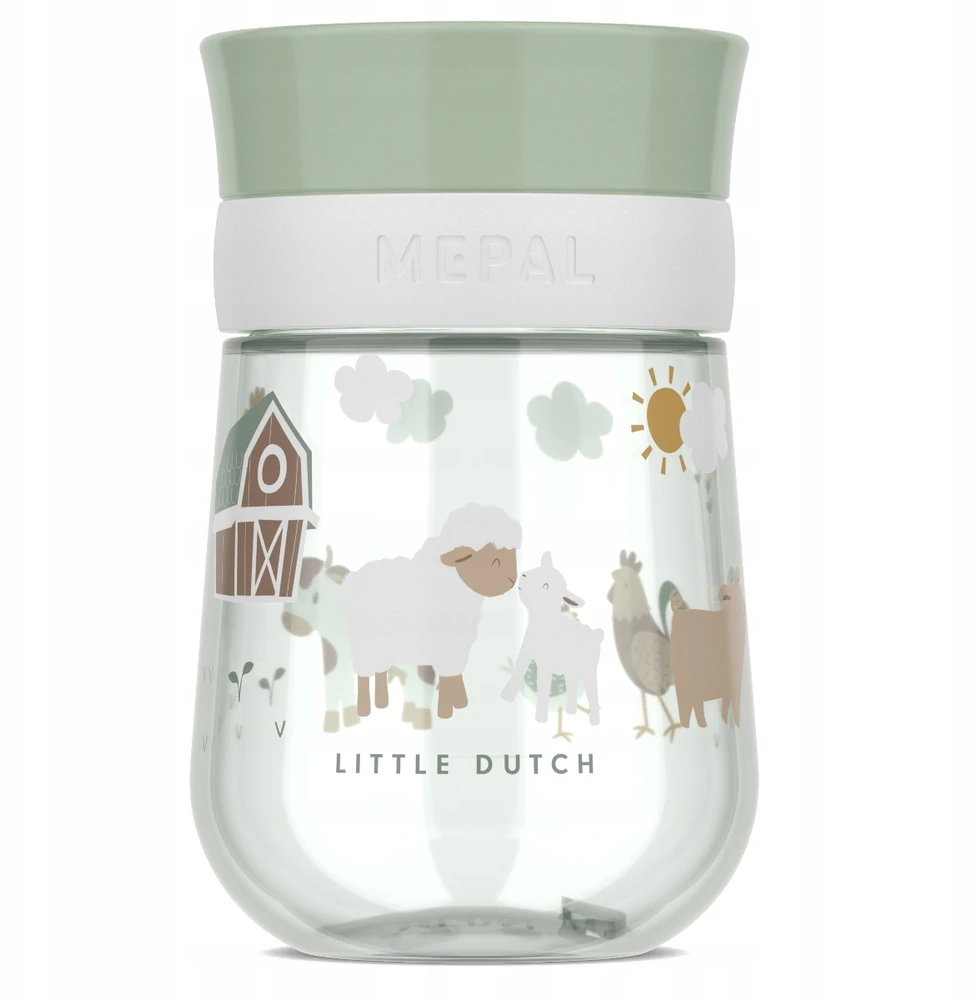 Rosti Mepal Treniruoklis su membrana mokantis gerti, 300ml Mepal Mio-Little Dutch