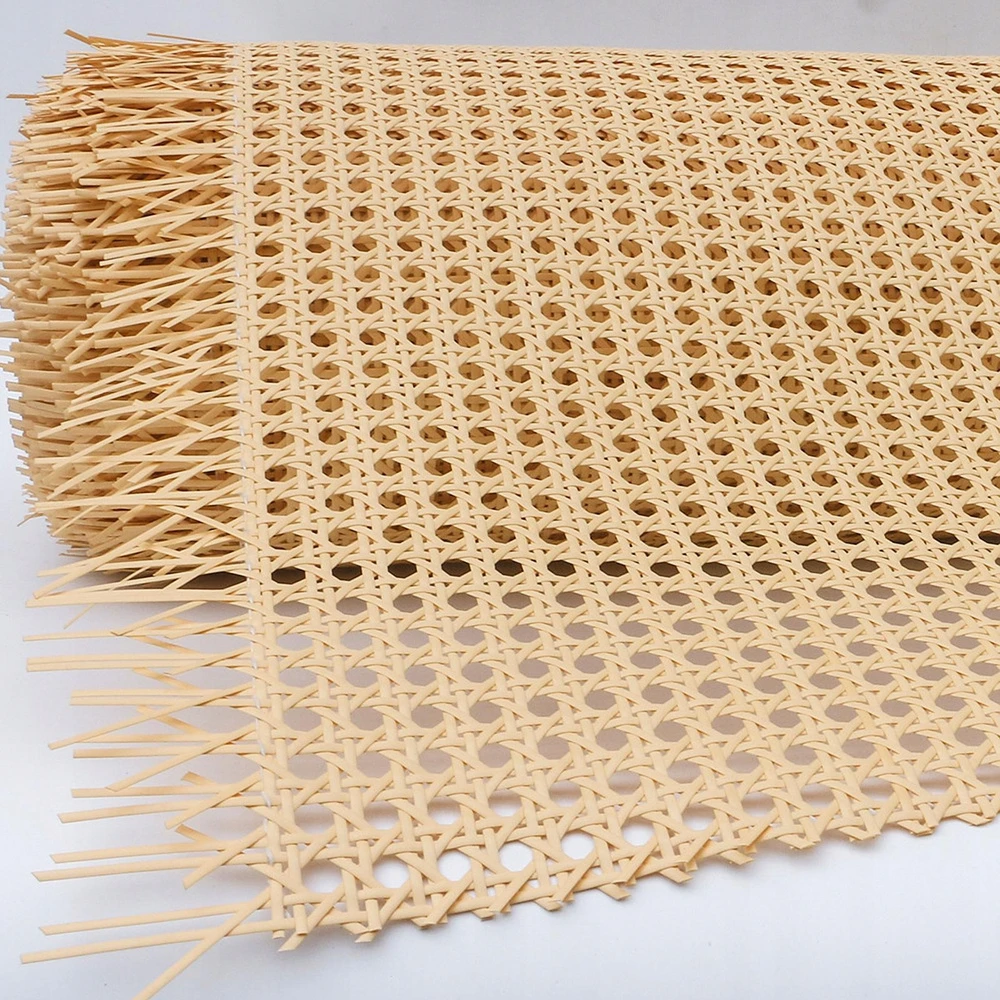 Rotango cukranendrių juostos Medžiagos Dekoras Austi Rattan Tinkliniai diržai Mediniai