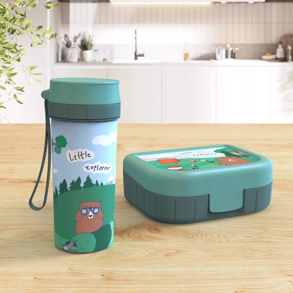 Rotho priešpiečių dėžutė To Go Memory Kids, 1 l