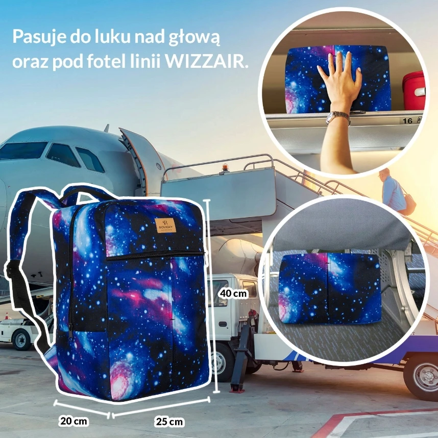 Rovicky kelioninis lengvas rankinis bagažas Ryanair Wizzair