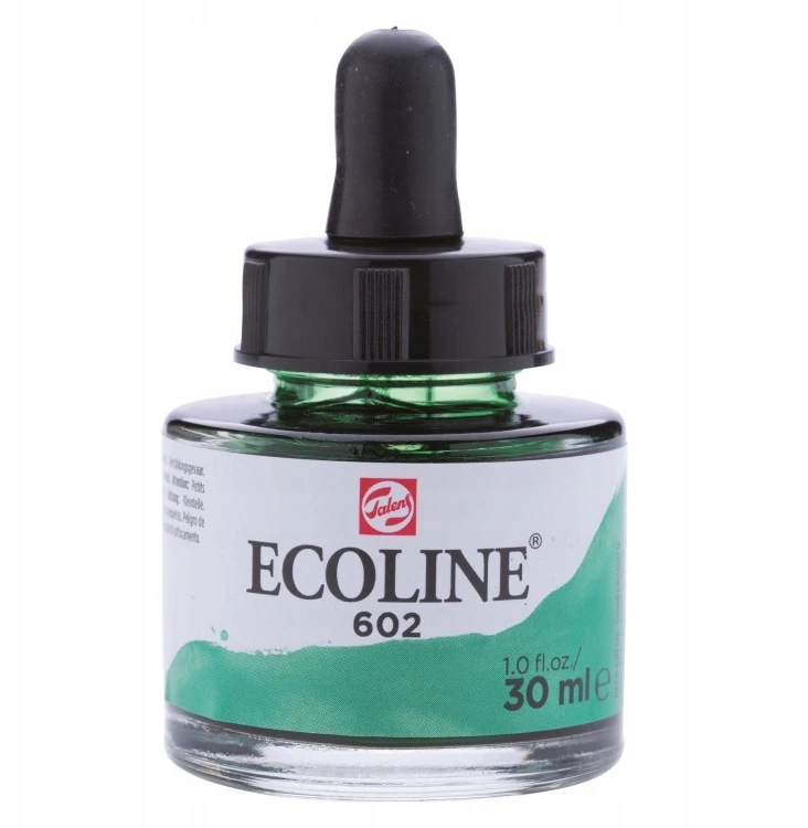 Royal Talens Ecoline akvareliniai dažai 602 Gili žalia, 30ml