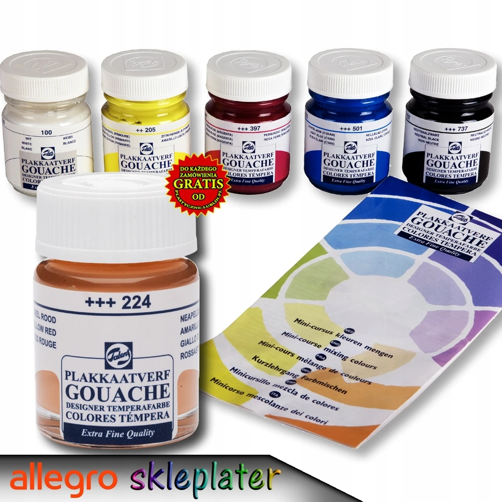 Royal Talens Talens Gouache Dažai 50 ml - Mėlynai Violetiniai